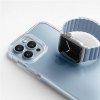 UNIQ pasek Revix Apple Watch Series1/2/3/4/5/6/7/8/9/SE/SE2/Ultra/Ultra 2 42/44/45/49mm. Reversible Magnetic biały-niebieski/whi